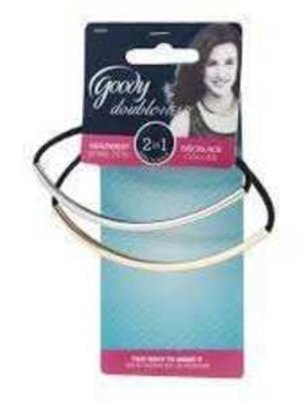 WOmen's Hair Accessories Goody Double Wear Headbands Headwrap New Tags